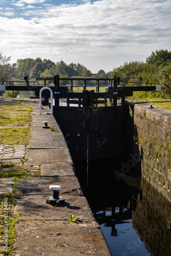 Lock over the canal