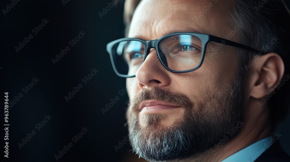 Determined Business Executive Leading with Focused Precision Determined Business Executive Leading with Focused Precision