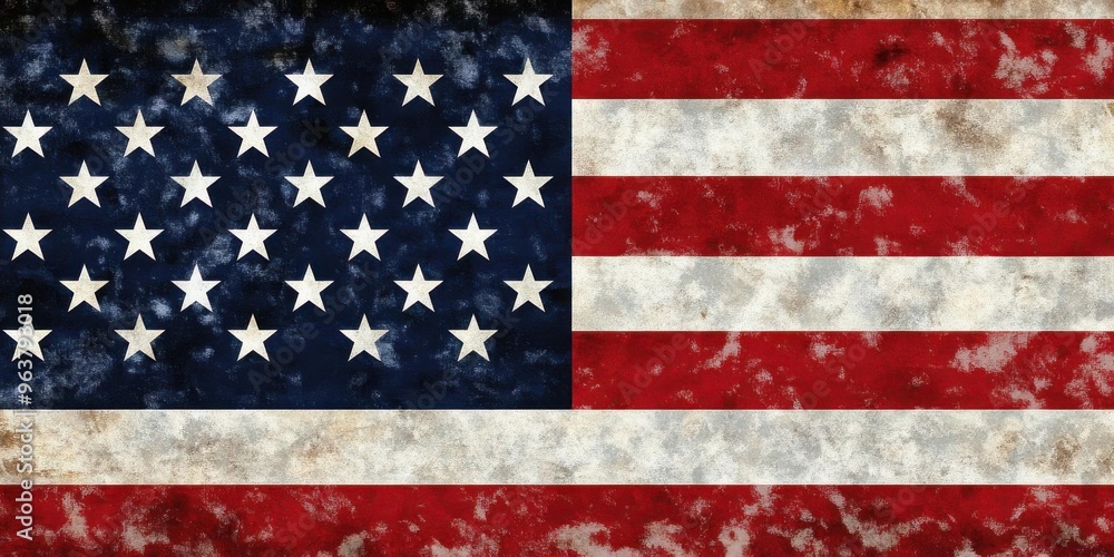 An American flag wallpaper showing large American flag with stars and stripes An American flag wallpaper showing large American flag with stars and stripes