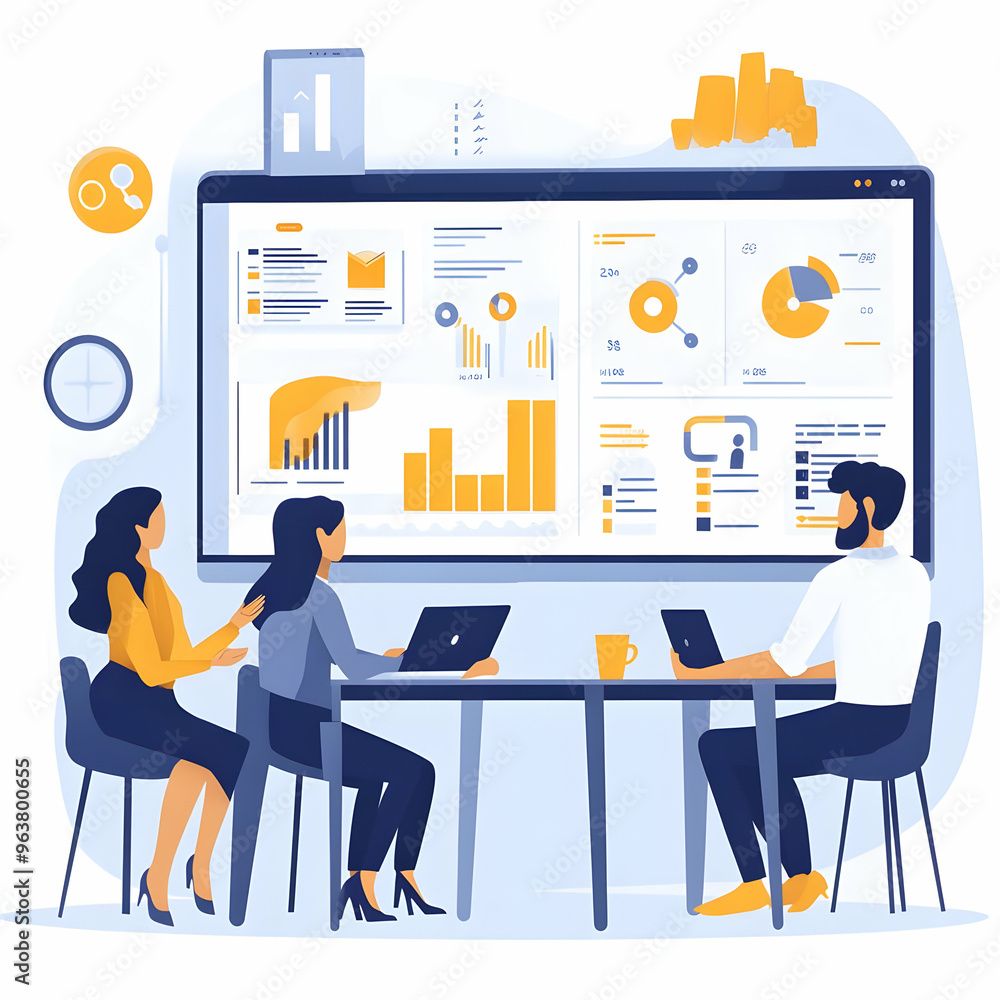 Flat Glossy AI-Driven Marketing Campaign Background: Dynamic Interactive Visuals for Modern Team Brainstorming in Simple Vector Style Flat Glossy AI-Driven Marketing Campaign Background: Dynamic Interactive Visuals for Modern Team Brainstorming in Simple Vector Style
