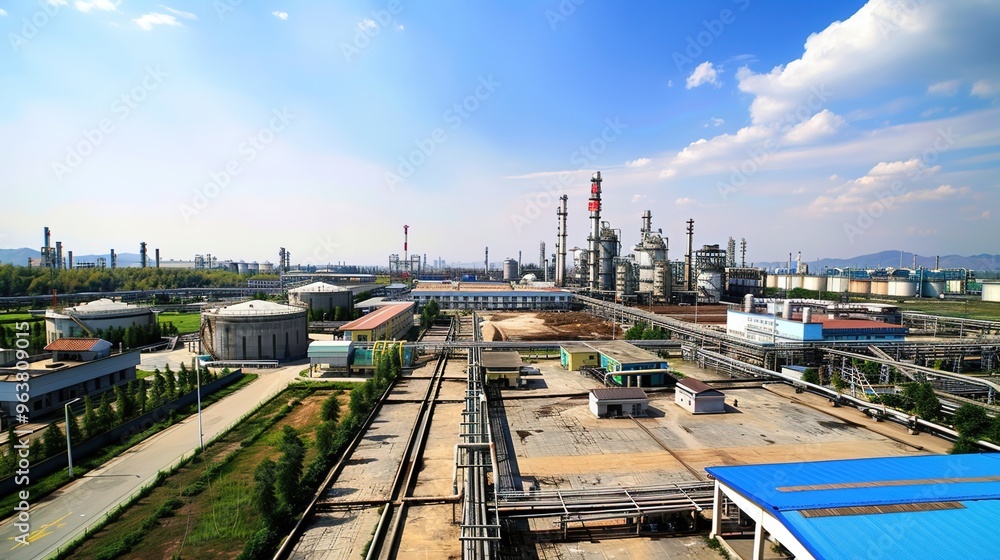 Fototapeta premium Safety production operation site