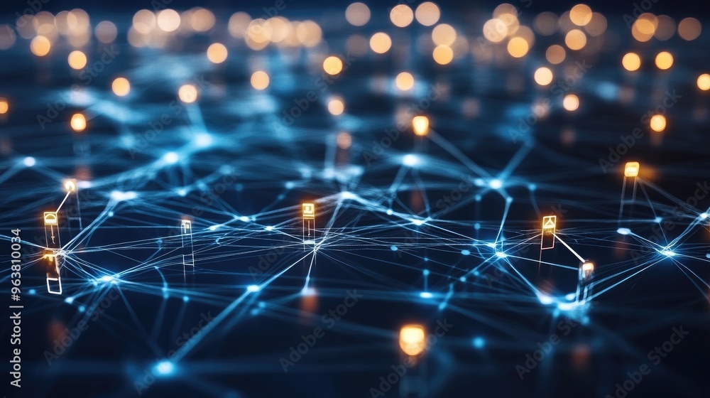 Communication technology , smart connection and network technology concept, using connective device to connect to the secured internet network Communication technology , smart connection and network technology concept, using connective device to connect to the secured internet network