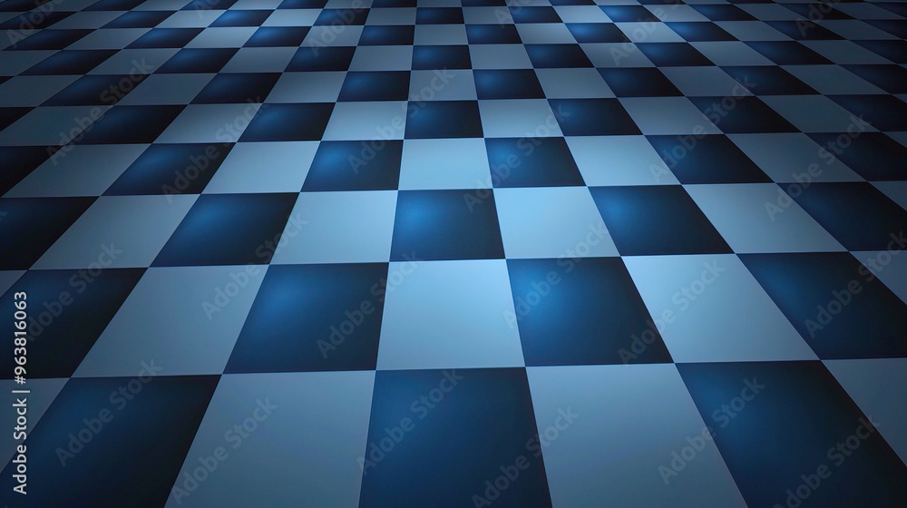 A modern background featuring a stylish blue checkered pattern. The blue color is vibrant and gives a contemporary feel. The checkered design is neatly arranged, creating a visually appealing and tren A modern background featuring a stylish blue checkered pattern. The blue color is vibrant and gives a contemporary feel. The checkered design is neatly arranged, creating a visually appealing and tren