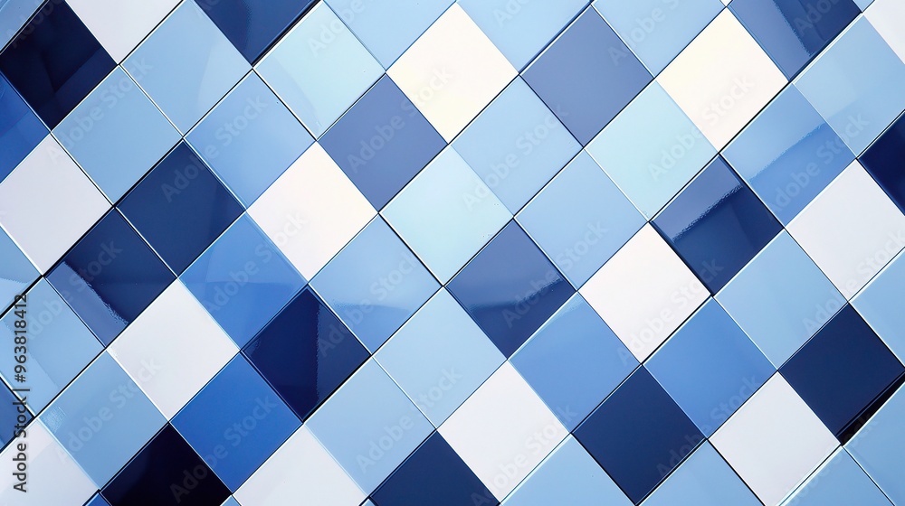 A modern background featuring a stylish blue checkered pattern. The blue color is vibrant and gives a contemporary feel. The checkered design is neatly arranged, creating a visually appealing and tren A modern background featuring a stylish blue checkered pattern. The blue color is vibrant and gives a contemporary feel. The checkered design is neatly arranged, creating a visually appealing and tren