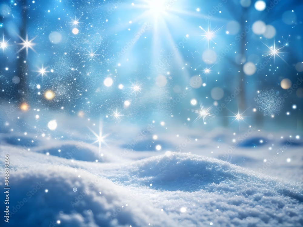 Abstract Blue Snowy Scene with Soft Frosty Texture smooth background Abstract Blue Snowy Scene with Soft Frosty Texture smooth background