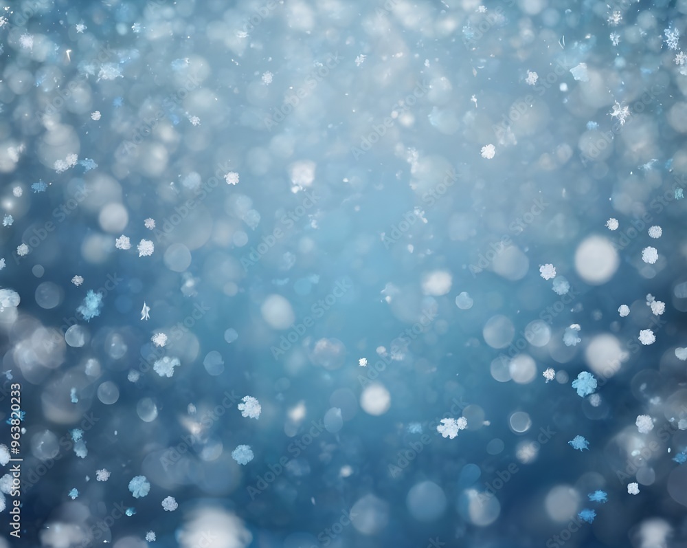 Abstract Blue Snowy Scene with Soft Frosty Texture smooth background Abstract Blue Snowy Scene with Soft Frosty Texture smooth background