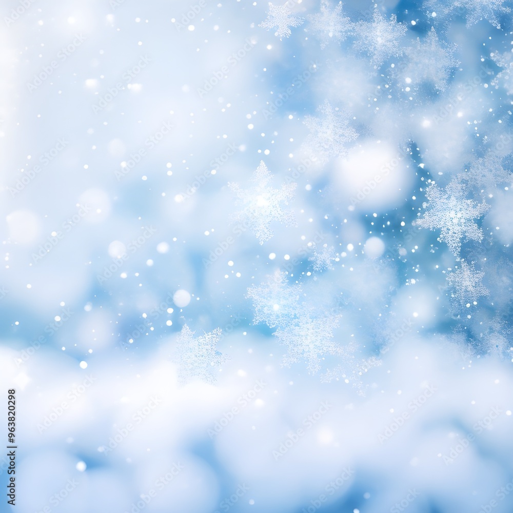 Abstract Blue Snowy Scene with Soft Frosty Texture smooth background Abstract Blue Snowy Scene with Soft Frosty Texture smooth background