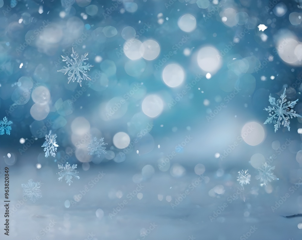 Abstract Blue Snowy Scene with Soft Frosty Texture smooth background Abstract Blue Snowy Scene with Soft Frosty Texture smooth background