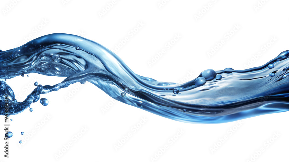 water splash isolated on white water splash isolated on white