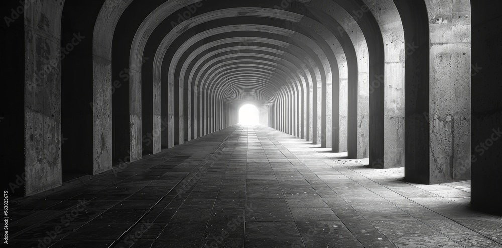Obraz premium Unique aspect ratio focusing on a black and white background, highlighting contrast and minimalist design for a striking visual impact. Creative design concept