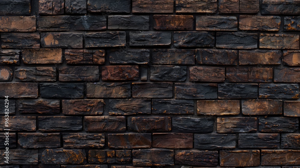 Obraz premium Brick wall texture for interior and exterior design backdrop.