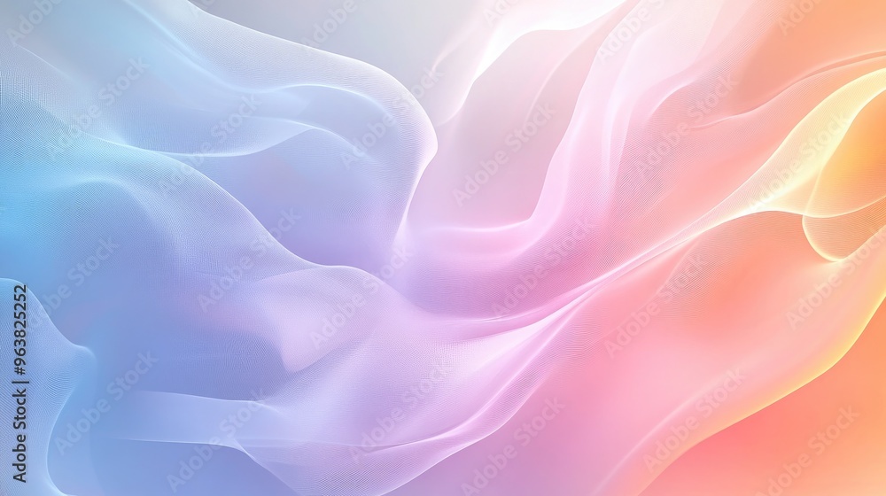 A soft, pastel-colored abstract background with flowing, curved lines and subtle textures for a calm and soothing effect. A soft, pastel-colored abstract background with flowing, curved lines and subtle textures for a calm and soothing effect.