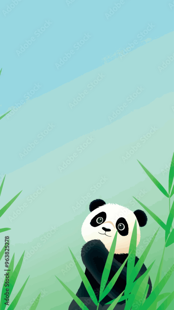 Naklejka premium smalldesigncompany01_cute_simple_cartoon_minimal_illustration_o_e4309528-a7e1-40ad-ac7a-fdb44d7da275-J