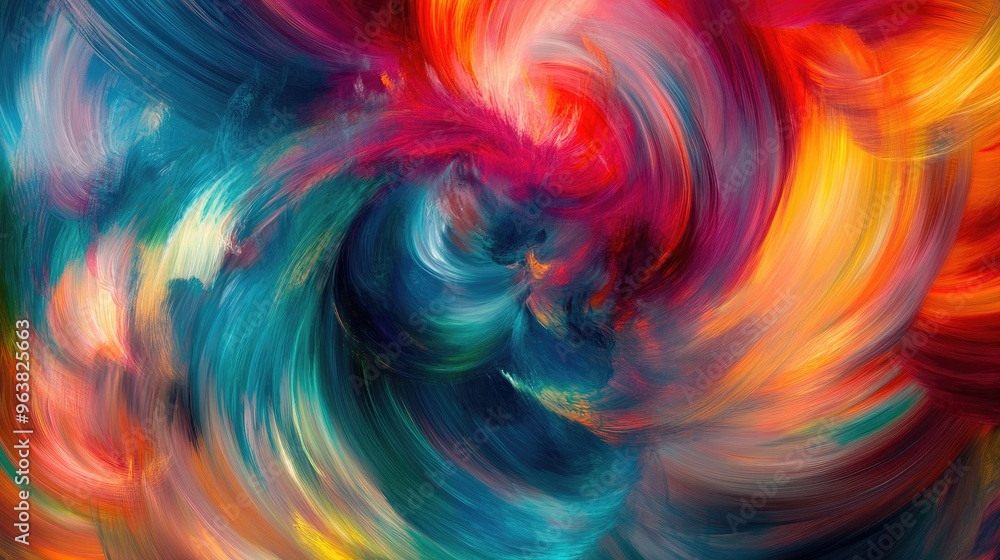 An abstract image of vibrant colors swirling together, representing the chaotic and dynamic nature of intense emotions. An abstract image of vibrant colors swirling together, representing the chaotic and dynamic nature of intense emotions.