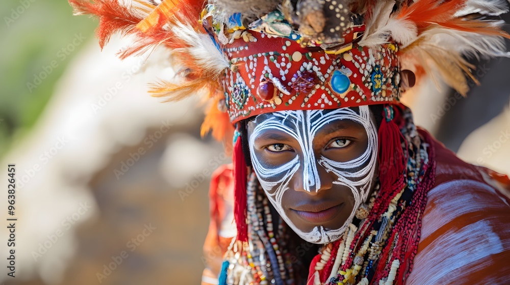 25. A person wearing a traditional outfit, cultural expression 25. A person wearing a traditional outfit, cultural expression