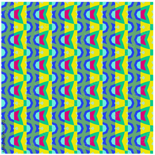 Abstract ethnic rug ornamental seamless pattern.Perfect for fashion, textile design, cute themed fabric, on wall paper, clothes patterns,wrapping paper and home decor.Vector graphics for design.