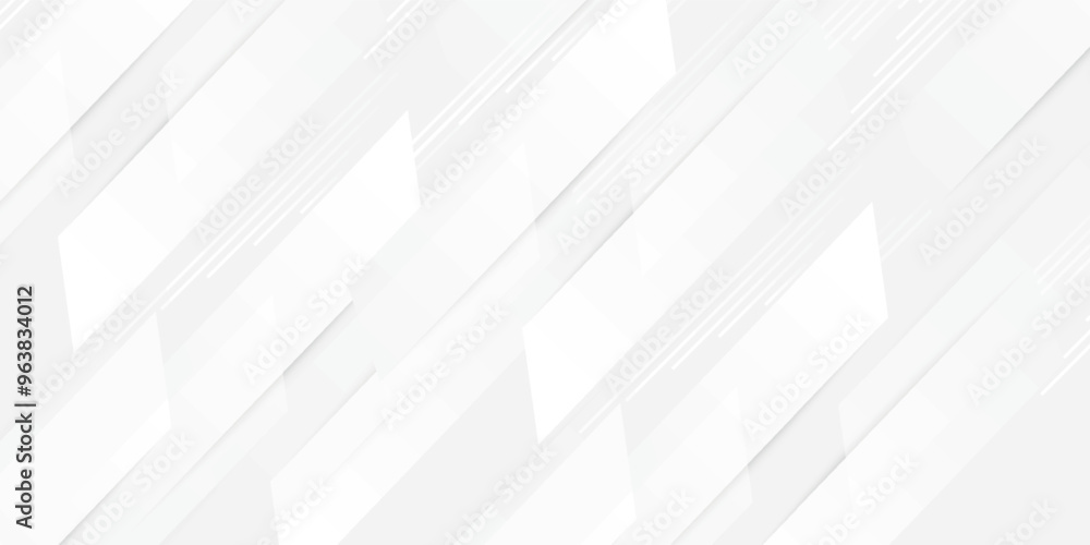 Fototapeta premium Abstract white and grey background. Subtle abstract background, blurred patterns