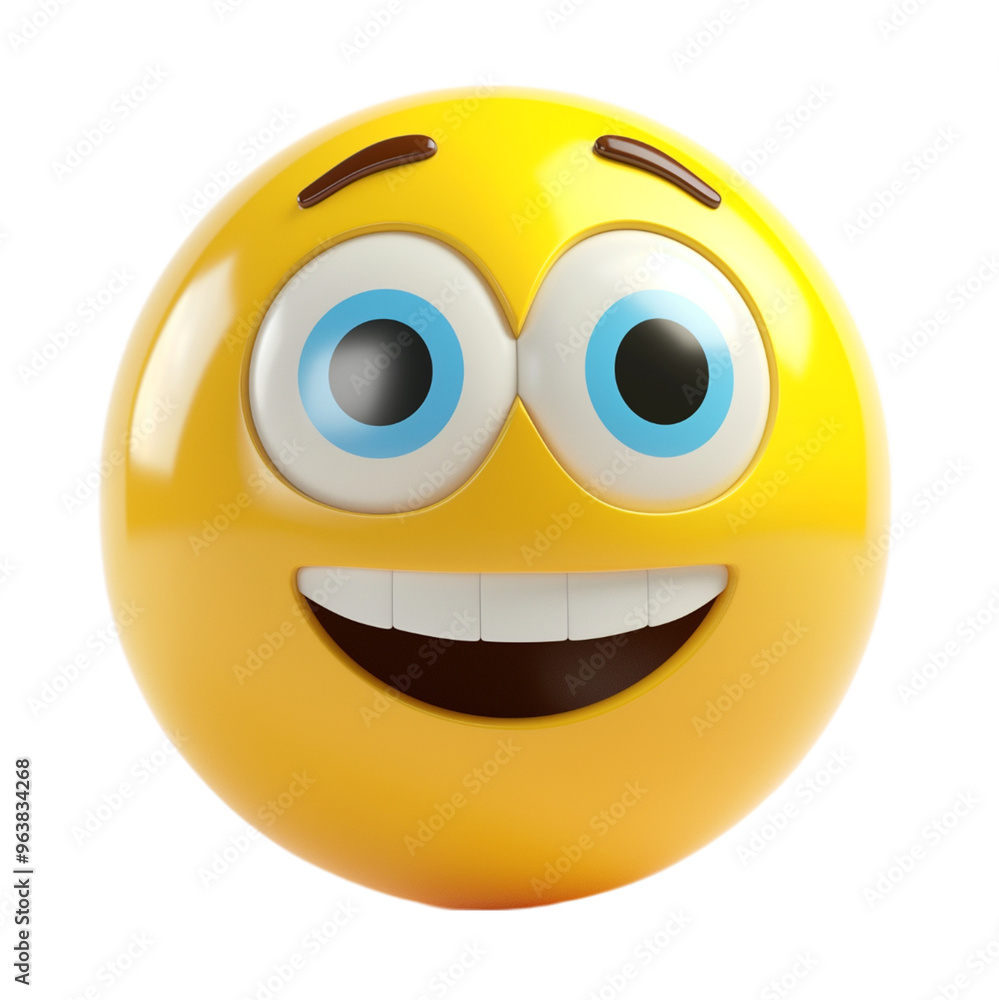 Face emoticon - Emoji - 3D Generated Facial Expression Face emoticon - Emoji - 3D Generated Facial Expression