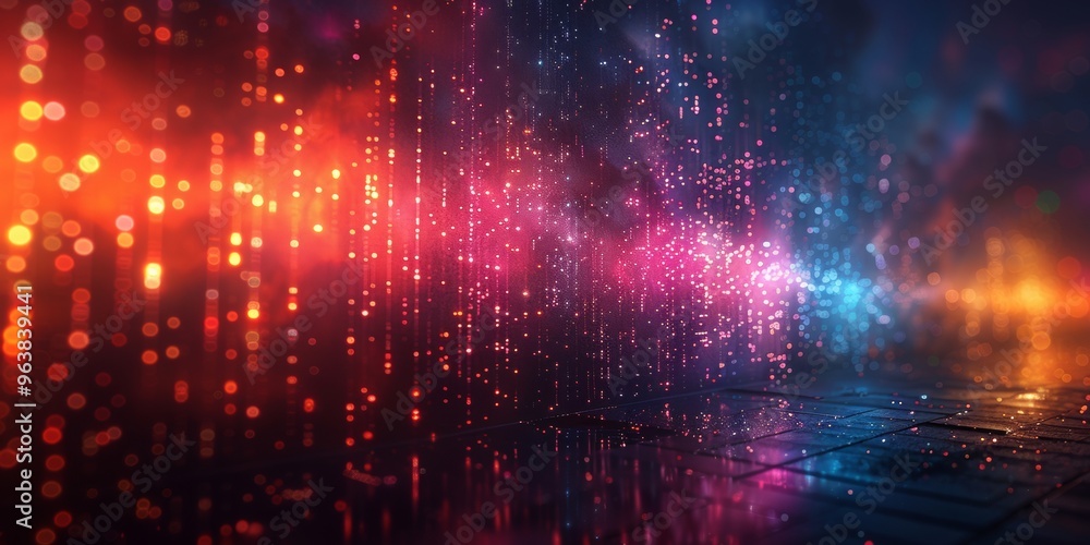 dark neon gradient, clean dark neon gradient, clean