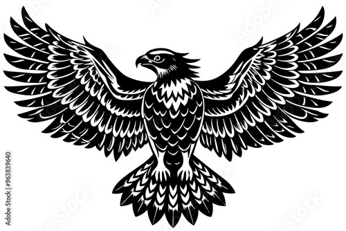 osprey bird vector silhouette, hawk osprey bird vector, osprey silhouette
