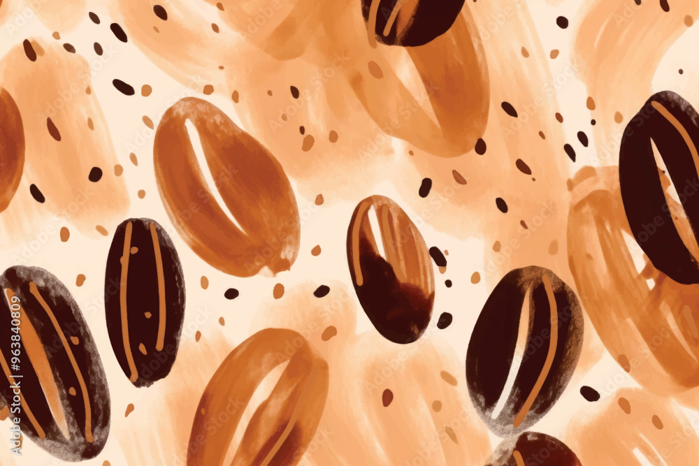 Fototapeta premium rawpixeloffice4_close_up_of_coffee_beans_abstract_shape_backgro_cd65ff49-bc81-40a6-8f3f-3b6137a822c8-j