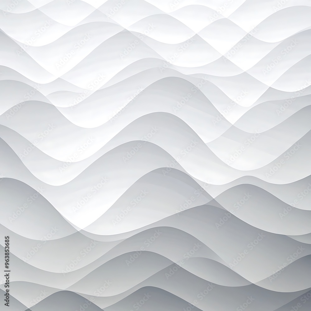 Fototapeta premium Abstract smooth gradient gray white texture background, blurred glowing background, defocused gray white gradient, modern backdrop design