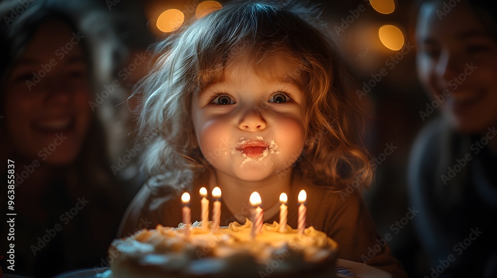 A Child s Delighted Expression as They Prepare for an Exciting Adventure A Child s Delighted Expression as They Prepare for an Exciting Adventure
