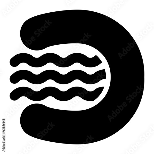 atoll, ring island, sea, lagoon, geography, geographic, island solid or glyph icon