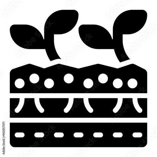 humus, ecology, soil, organic, fertile, agriculture, geography, geographic, geology solid or glyph icon