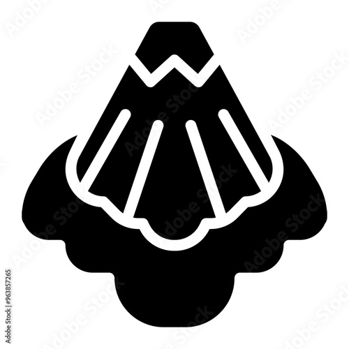 mudflow, lahar, volcano, mountain, disaster, sludge, mud, disaster, geography, geographic solid or glyph icon