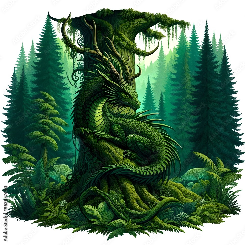 Emerald Forest Dragon Emerald Forest Dragon