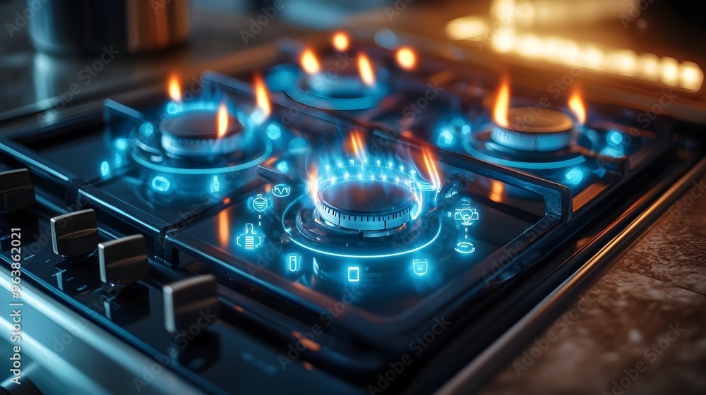 IoT Sensors in Smart Kitchen Stove Monitoring for Fire Safety and Gas Leak Detection IoT Sensors in Smart Kitchen Stove Monitoring for Fire Safety and Gas Leak Detection