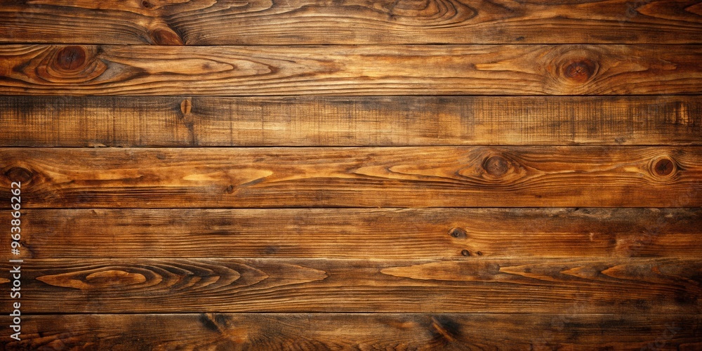 Naklejka premium Brown textured wooden background perfect for rustic and vintage designs