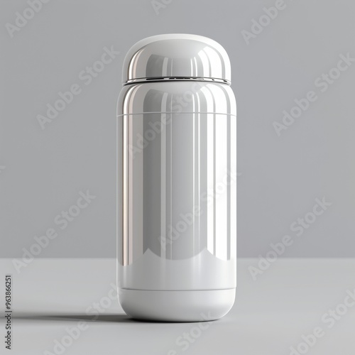 pills container cap plain white mockup ,mockup photography