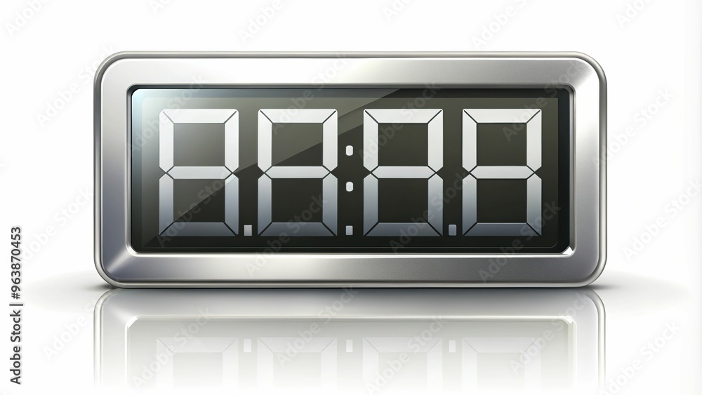 A digital timer display on a white background with soft, natural lighting, clear and sharp numbers, and a subtle shadow effect to enhance depth. A digital timer display on a white background with soft, natural lighting, clear and sharp numbers, and a subtle shadow effect to enhance depth.