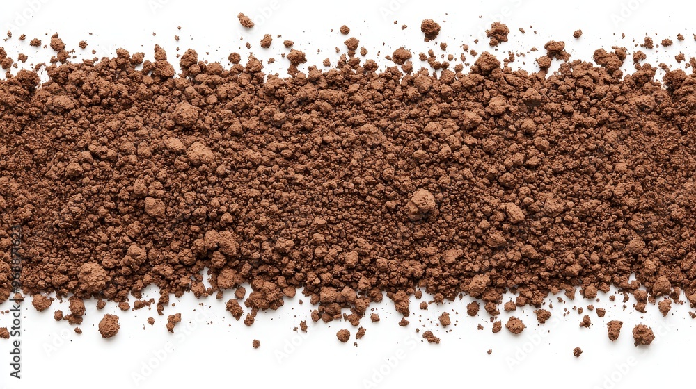 Brown Soil Texture Isolated Natural Background Ground Texture Brown Soil Texture Isolated Natural Background Ground Texture