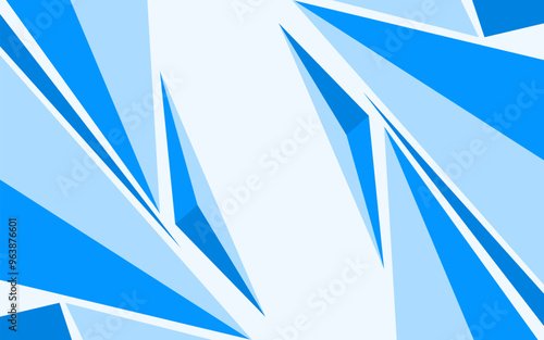 triangle Abstract Vector blue Diagonal Stripes with empty space for text