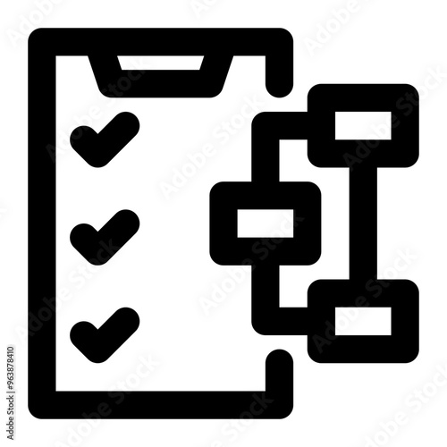 dependency management, dependencies, dependency, management, product management outline icon