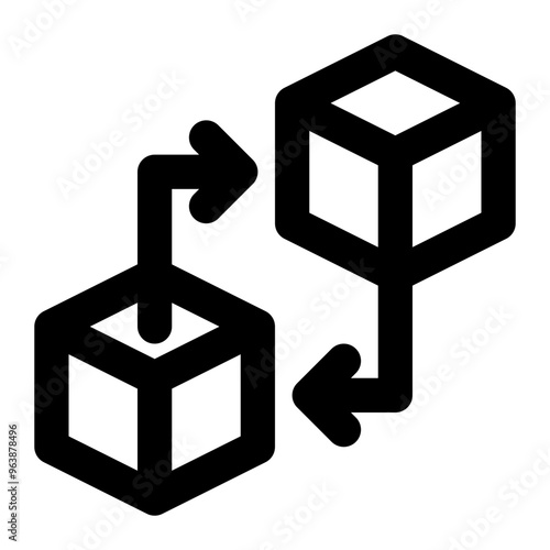 integration, integrated, product management, product development, product, joining outline icon