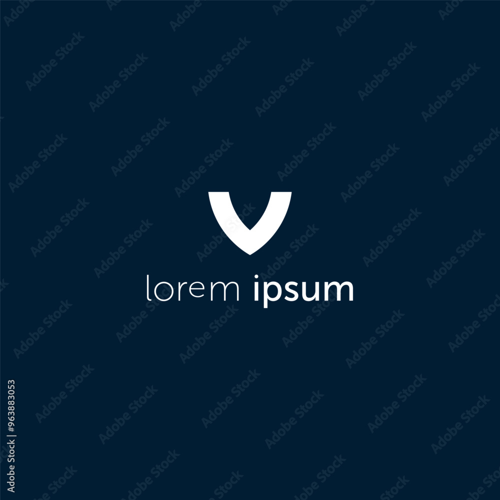 Naklejka premium Creative Modern Logo Design