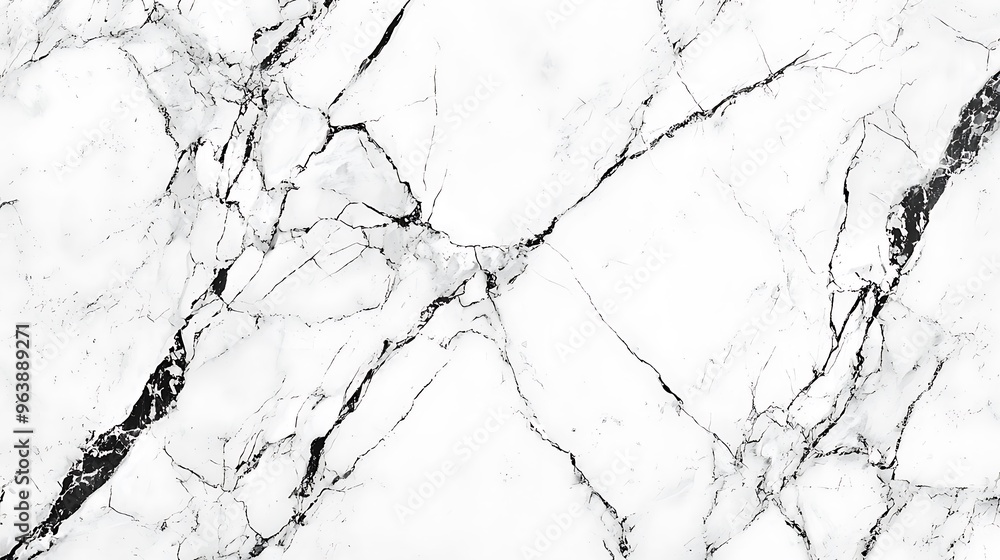 Elegant White Marble Texture with Dark Veins for Interior Design Elegant White Marble Texture with Dark Veins for Interior Design