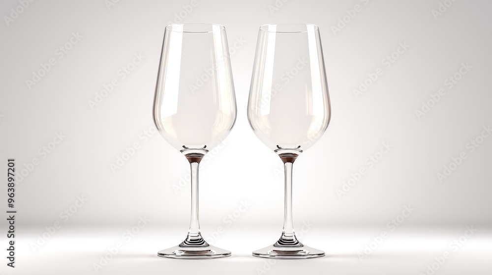 Celebrate in Style with Personalized Wine Glass Set – Engraved Names for Special Occasions | 3D Illustration Celebrate in Style with Personalized Wine Glass Set – Engraved Names for Special Occasions | 3D Illustration