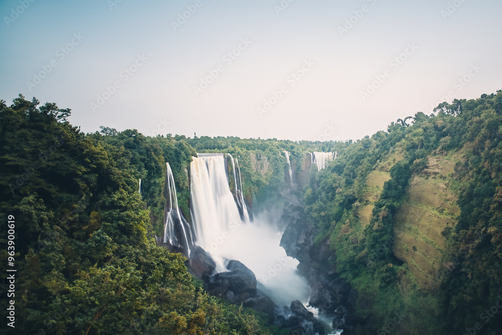 Fototapeta premium waterfall landscape view