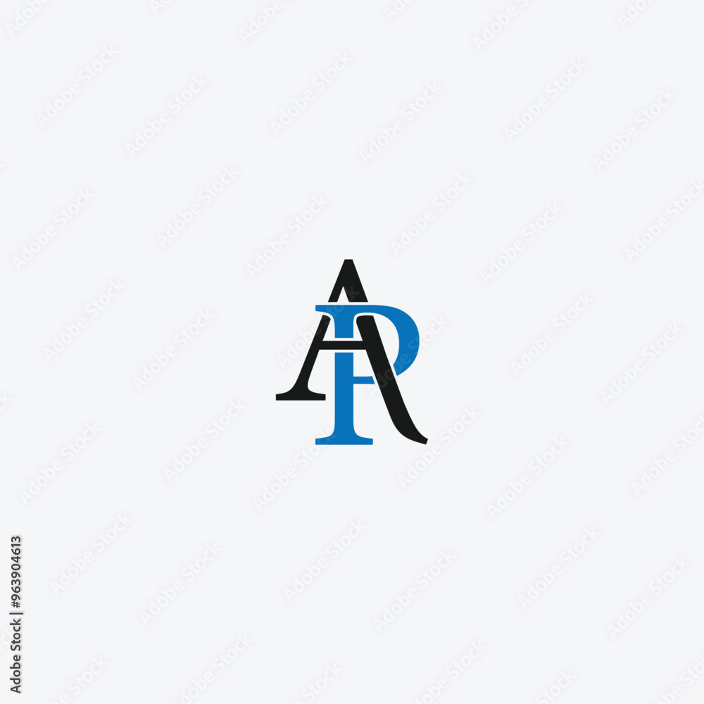 AR or RA awesome letter logo design. Abstract design with different colors illustration. Icon or monogram design. AR or RA awesome letter logo design. Abstract design with different colors illustration. Icon or monogram design.