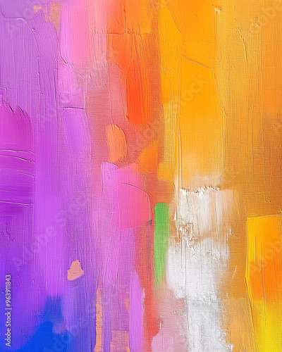 Abstract color art texture background, Hand drawn acrylic painting on canvas.
