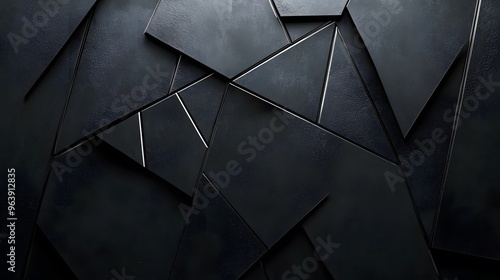 A Sleek and Modern Black Wallpaper with a Minimalist Design