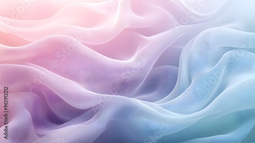 A Soothing Pastel Color-Themed Wallpaper Featuring a Delicate Design