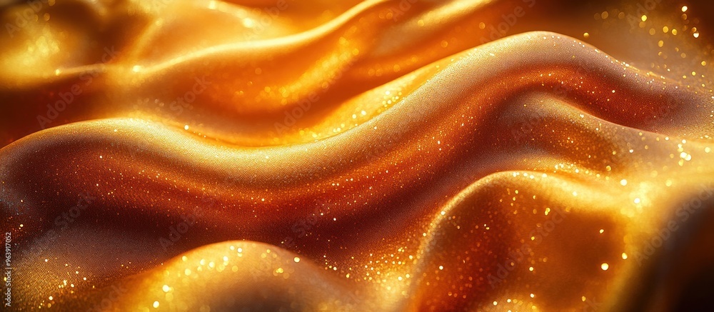 Golden Fabric Texture Golden Fabric Texture