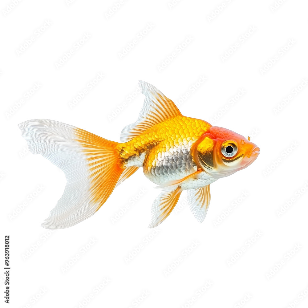 Goldfish Isolated Goldfish Isolated