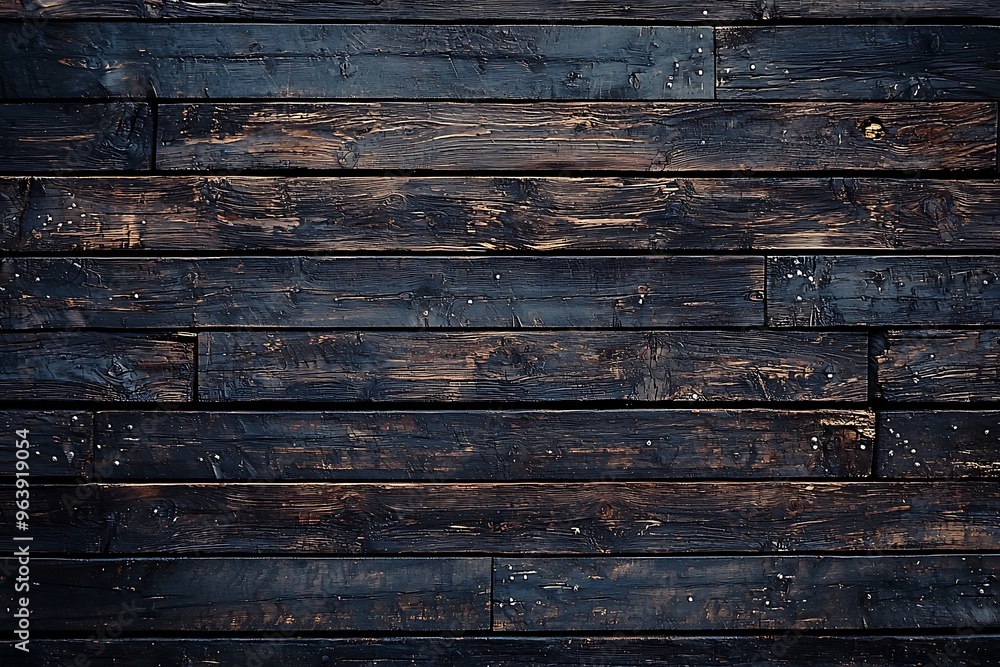 Textured Dark Wood Plank Background for Design and Decoration Textured Dark Wood Plank Background for Design and Decoration